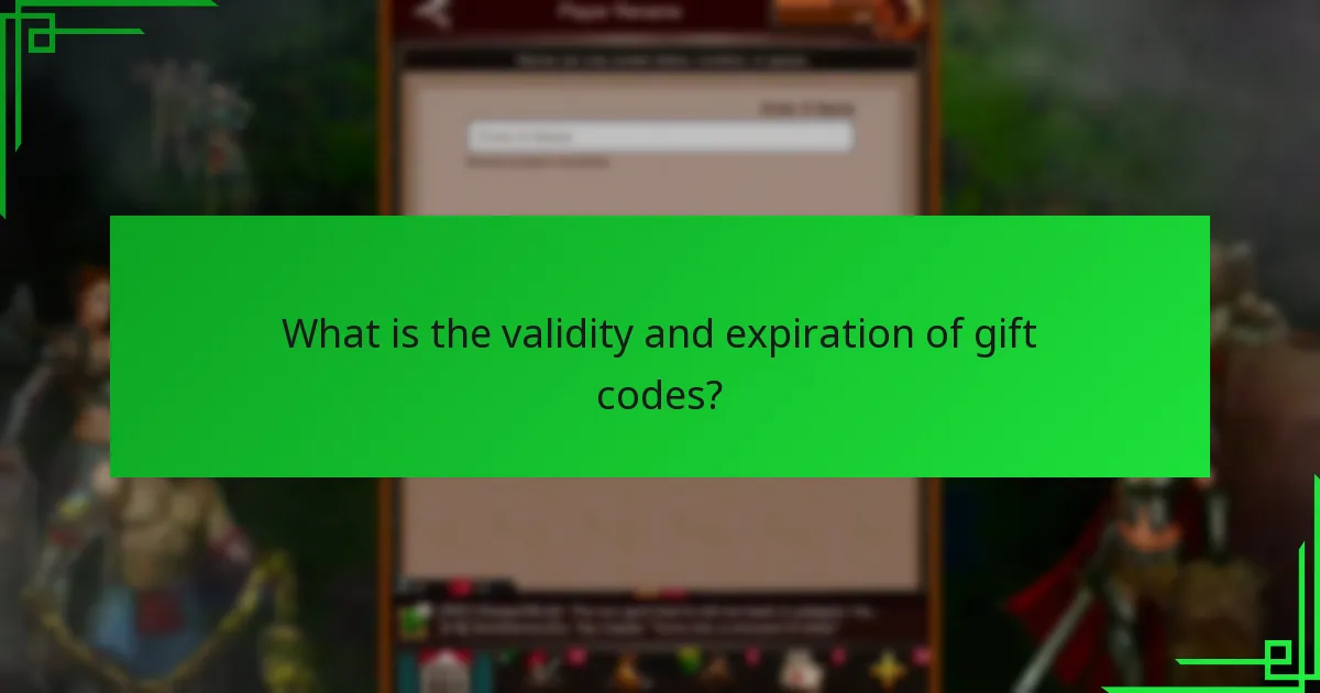 What is the validity and expiration of gift codes?